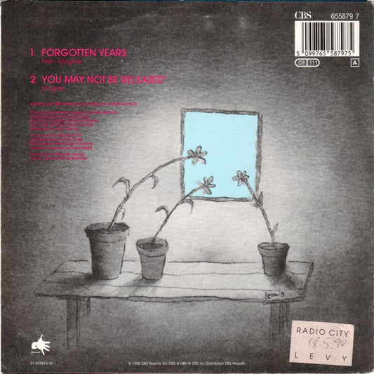Midnight Oil : Forgotten Years (7", Single)