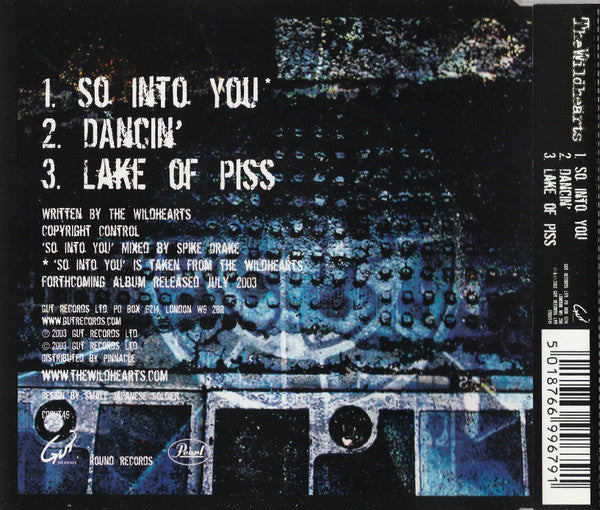 The Wildhearts : So Into You (CD, Single, CD1)
