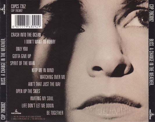 Bliss (10) : A Change In The Weather (CD, Album)