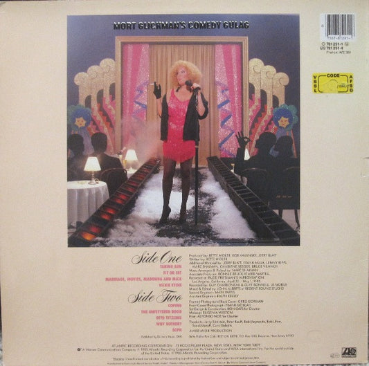 Bette Midler : Mud Will Be Flung Tonight! (LP, Album)