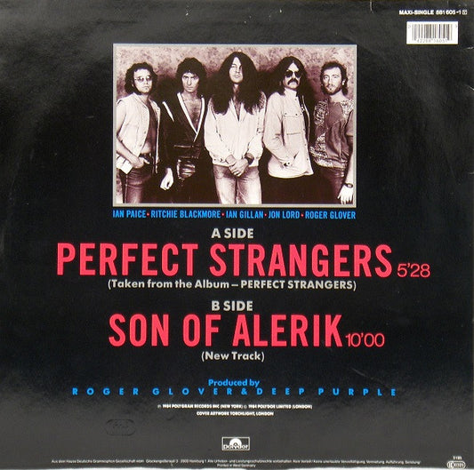 Deep Purple : Perfect Strangers (12", Maxi)