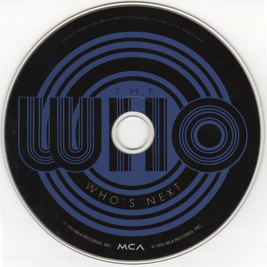 The Who : Who's Next (CD, Album, Club, RE, RM, BMG)