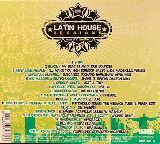 DJ Jeroenski : Latin House Sessions (CD, Comp)