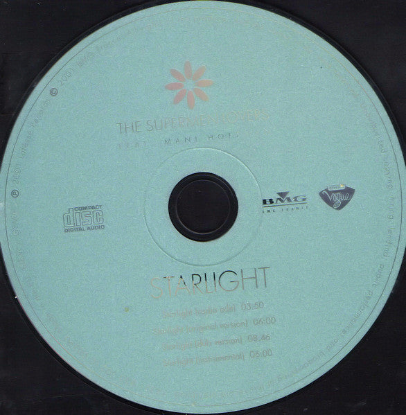The Supermen Lovers Feat. Mani Hoffman : Starlight (CD, Maxi)