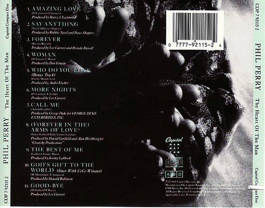 Phil Perry (2) : The Heart Of The Man (CD, Album)