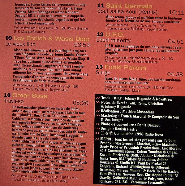Various : Nova Grooves #01 (CD, Comp)