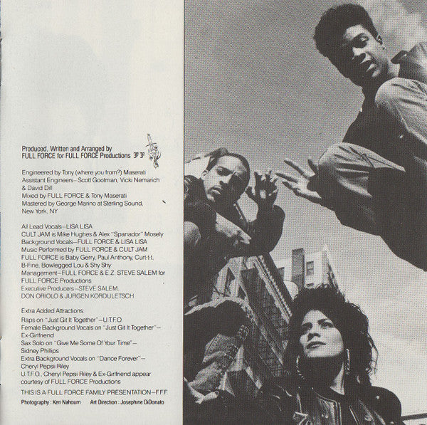 Lisa Lisa & Cult Jam : Straight To The Sky (CD, Album)