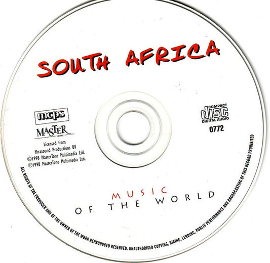 Various : South Africa - Music Of The World (CD, Comp)