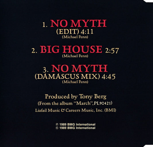 Michael Penn : No Myth (CD, Maxi)