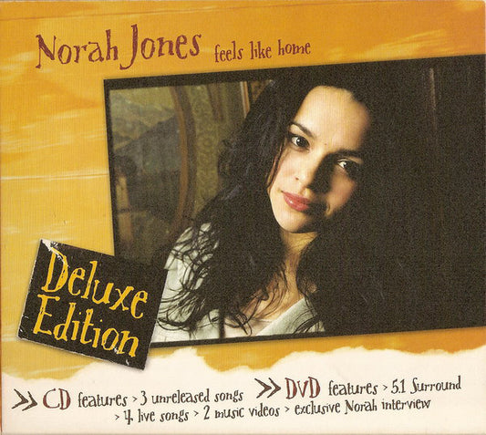 Norah Jones : Feels Like Home (CD, Album, Copy Prot., RE + DVD-V, Multichannel, P)