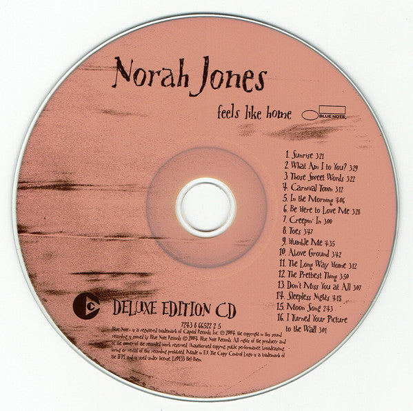 Norah Jones : Feels Like Home (CD, Album, Copy Prot., RE + DVD-V, Multichannel, P)