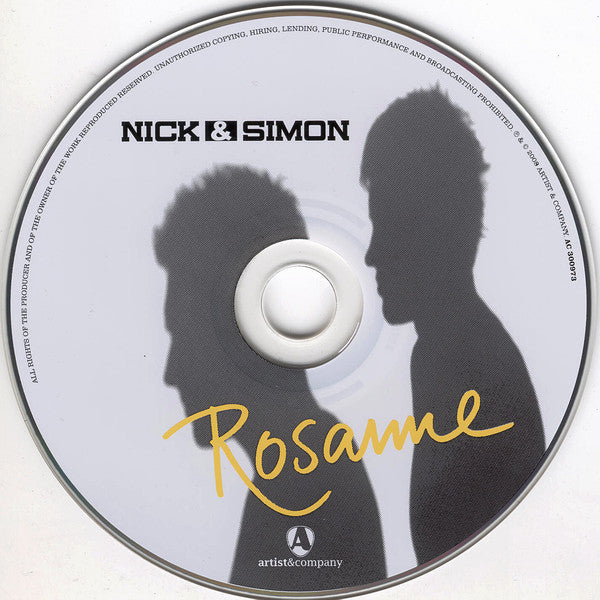 Nick & Simon : Rosanne (CD, Single, Enh)