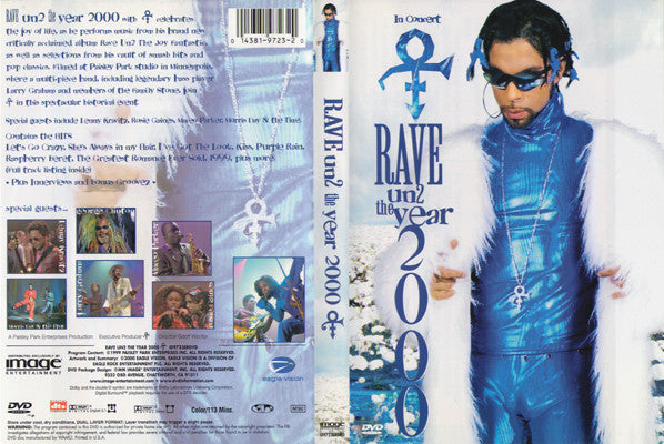 The Artist (Formerly Known As Prince) : Rave Un2 The Year 2000 (DVD-V, Multichannel, NTSC)