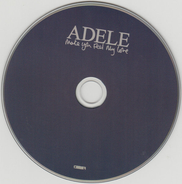 Adele (3) : Make You Feel My Love (CD, Single, Car)