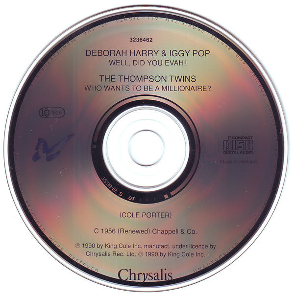Deborah Harry & Iggy Pop : Well, Did You Evah! (CD, Maxi)