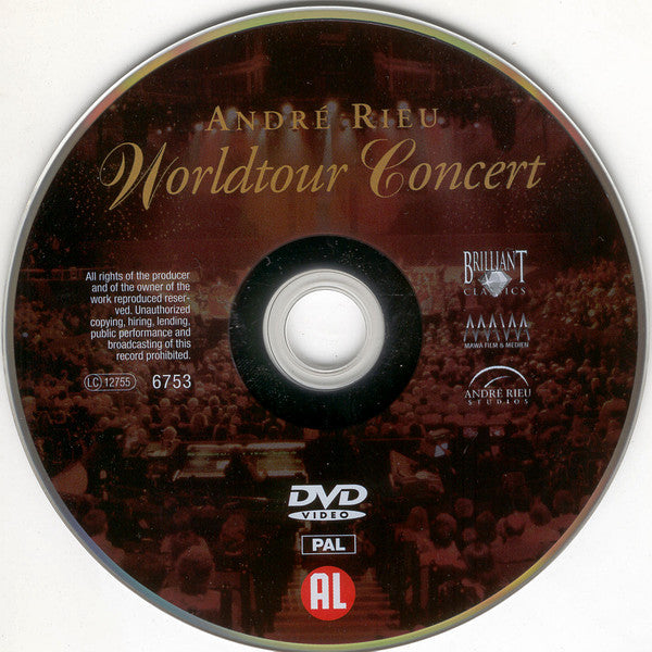 André Rieu : Worldtour Concert (DVD-V, PAL)