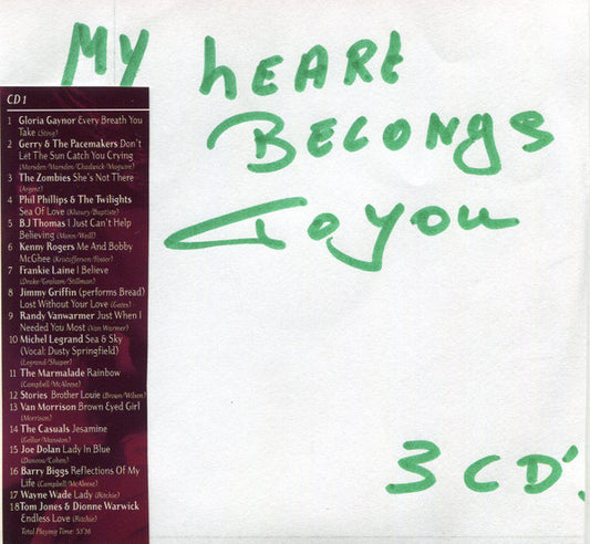 Various : My Heart Belongs To You (3xCD, Comp)