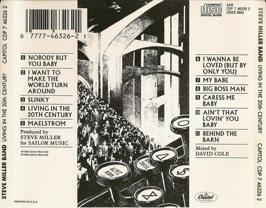 Steve Miller Band : Living In The 20th Century (CD, Album)