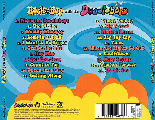 Doodlebops : Rock & Bop with the Doodlebops (CD, Album)
