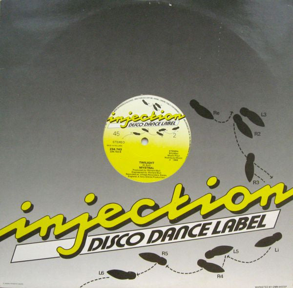 Kevin Power And Mystral (3) : Pushing Back The Hands Of Time (12")