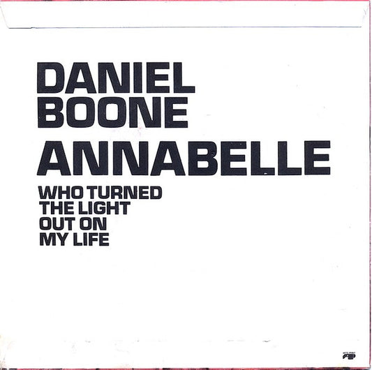 Daniel Boone : Annabelle (7", Single)