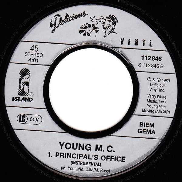 Young MC : Principal's Office (7", Single)