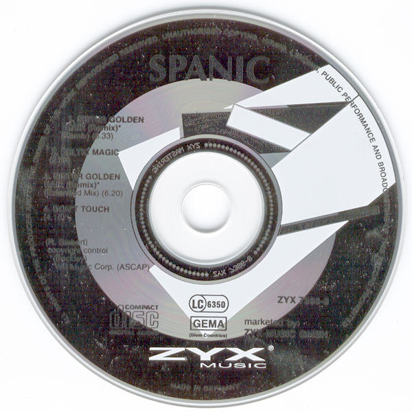 Spanic : Sister Golden Hair (Remix) (CD, Maxi)