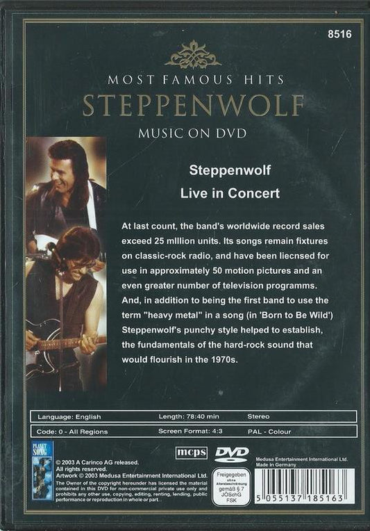 Steppenwolf : Most Famous Hits (DVD-V, PAL)