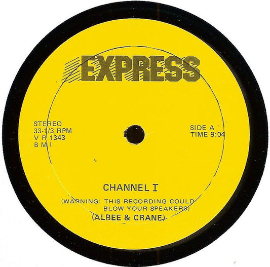 Various : Channel 1 (12", Mixed, Unofficial)