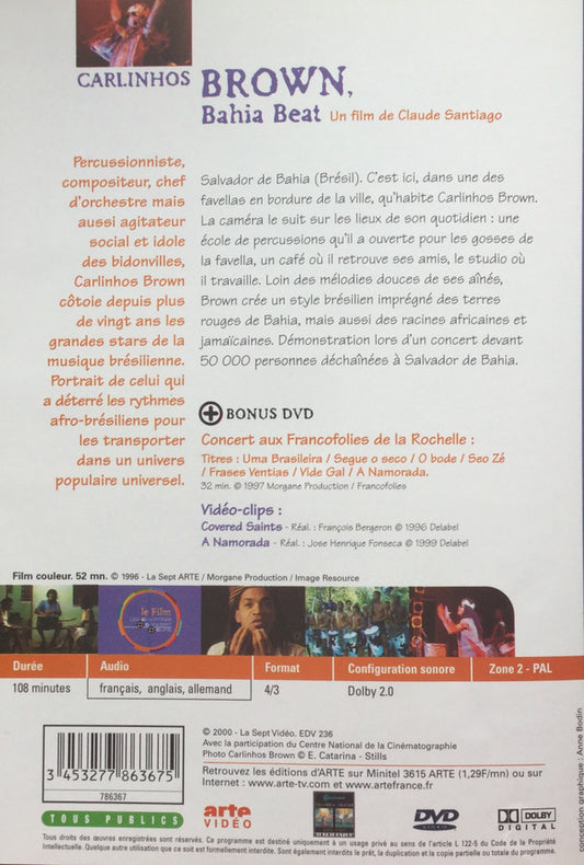 Carlinhos Brown : Carlinhos Brown (DVD-V, PAL)