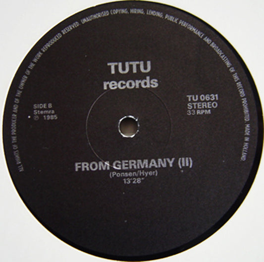 Various : From Germany (12", Mixed, Unofficial)