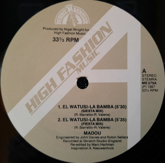 Madou (3) : El Watusi-La Bamba (12")