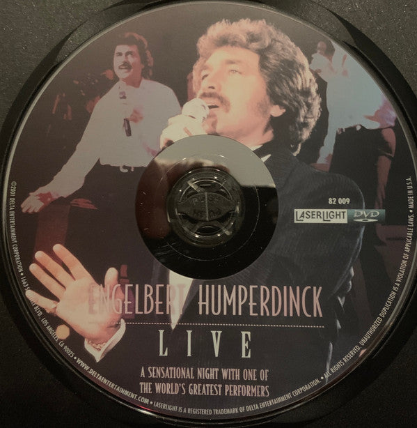 Engelbert Humperdinck : Englebert Humperdinck Live (DVD, NTSC)