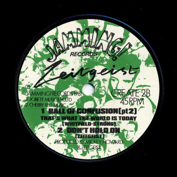 Zeitgeist (2) : Ball Of Confusion (7", Single)