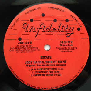 Jody Harris / Robert Quine : Escape (LP, Album)