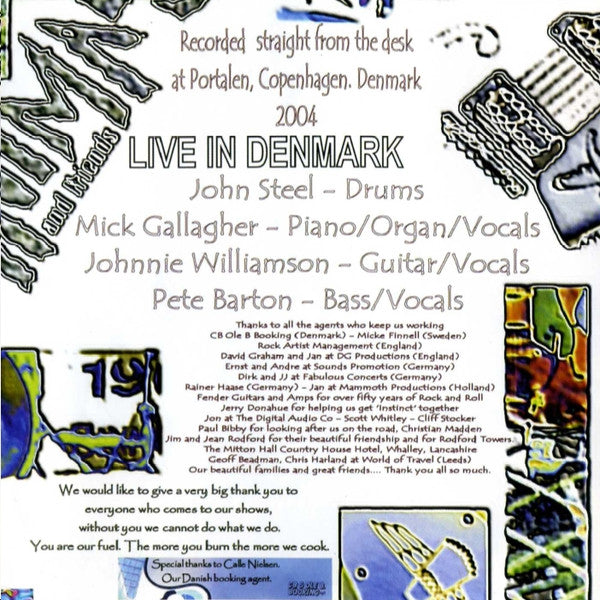 Animals & Friends : Live In Denmark (CD, Album)