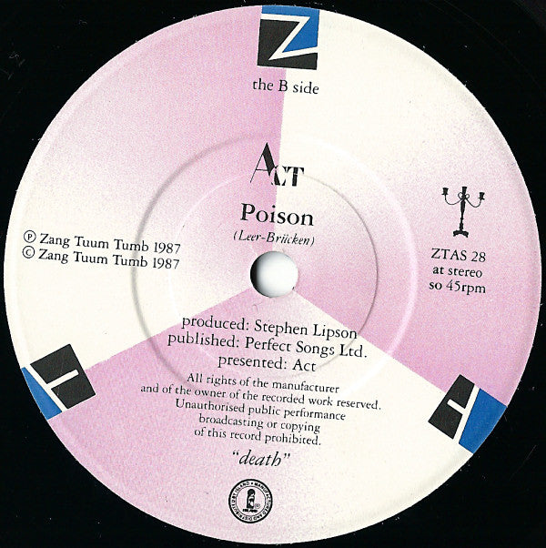 Act : Snobbery & Decay (7", Single)