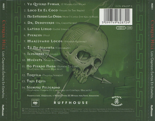 Cypress Hill : Los Grandes Éxitos En Español (CD, Album, Comp)