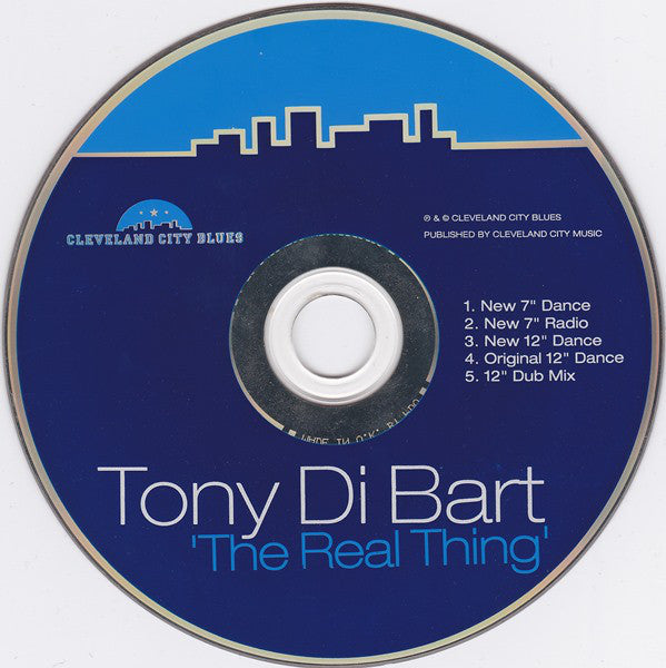 Tony Di Bart : The Real Thing (CD, Single)