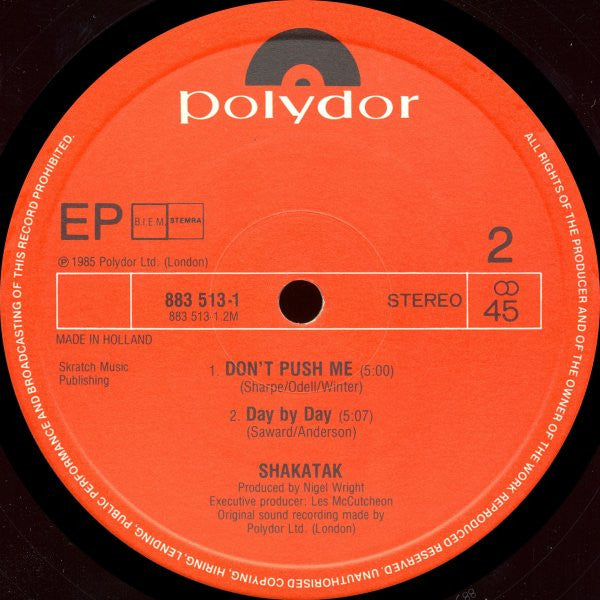Shakatak With Al Jarreau : Day By Day (12", EP)