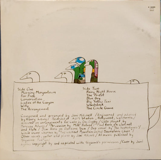 Joni Mitchell : Ladies Of The Canyon (LP, Album, RE, Gat)