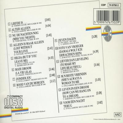 Rob de Nijs : De Mooiste Liedjes Van Rob De Nijs (CD, Comp)