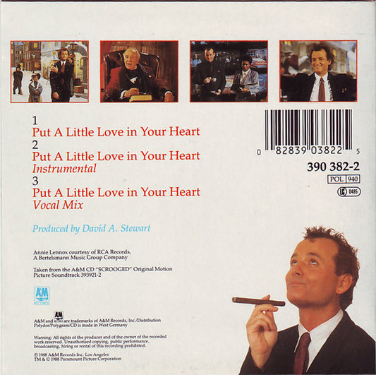 Annie Lennox & Al Green : Put A Little Love In Your Heart (CD, Single)