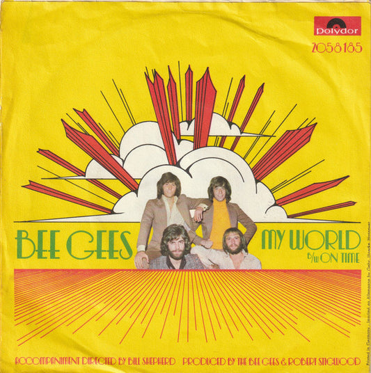 Bee Gees : My World (7", Single)