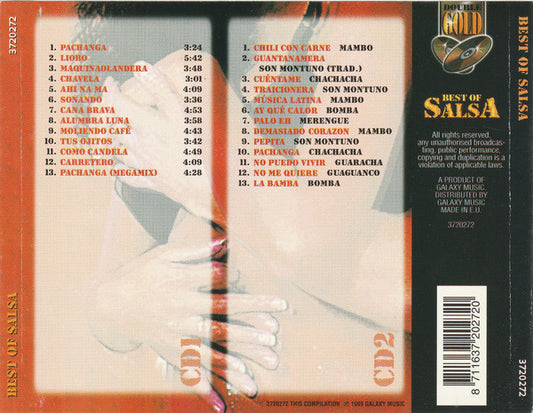 Unknown Artist : Best Of Salsa (2xCD, Comp)