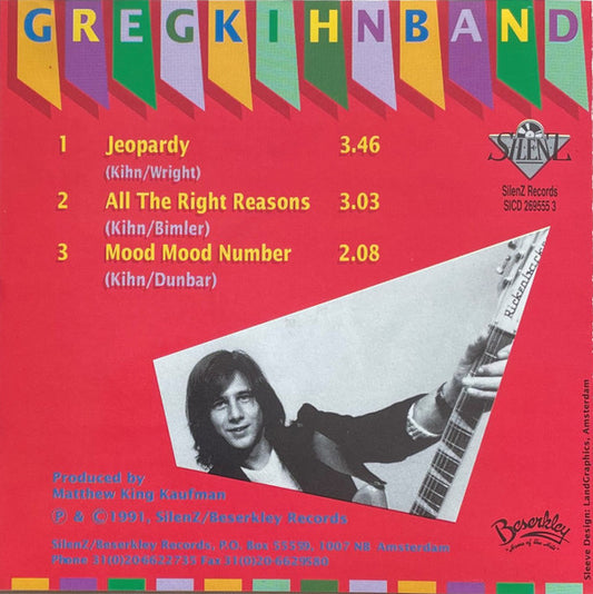 Greg Kihn Band : Jeopardy (CD, Single)