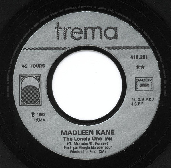 Madleen Kane : Playing For Time (7")