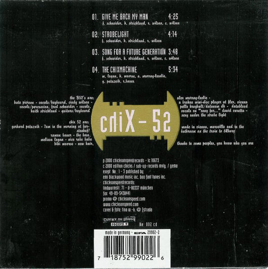 Chix-52 : Chix-52 (CD, Single)