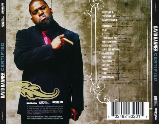 David Banner : Certified (CD, Album)