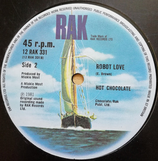 Hot Chocolate : You'll Never Be So Wrong (12", Maxi)